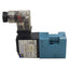 Used Mac 45A-LAJ-DDAJ-1KJ Solenoid Valve, 4/2-Way, Vac-120psi, 0.15Cv, 24VDC Coil