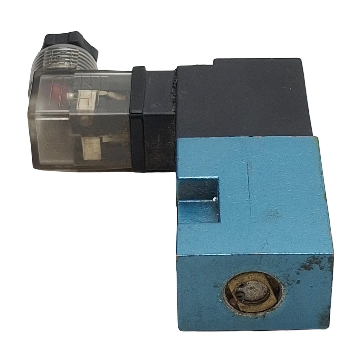 Used Mac 45A-LAJ-DDAJ-1KJ Solenoid Valve, 4/2-Way, Vac-120psi, 0.15Cv, 24VDC Coil