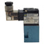 Used Mac 45A-DDAJ-1KJ Solenoid Valve, 4/2-Way, #10-32, Vac-120psi, 0.15Cv, 24VDC Coil