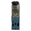 Used Mac 45A-DDAJ-1KJ Solenoid Valve, 4/2-Way, #10-32, Vac-120psi, 0.15Cv, 24VDC Coil