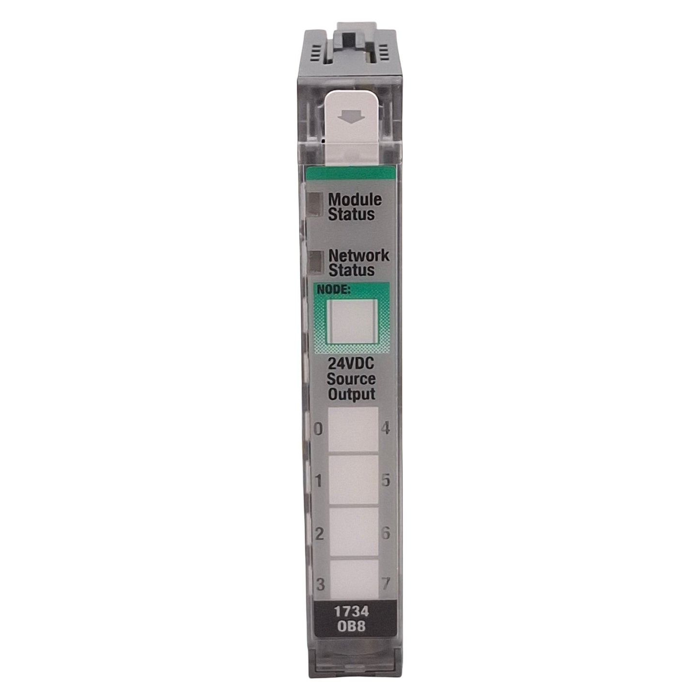 Used Allen Bradley 1734-OB8 Ser C POINT I/O Digital Output Module, 8-Point, 24VDC