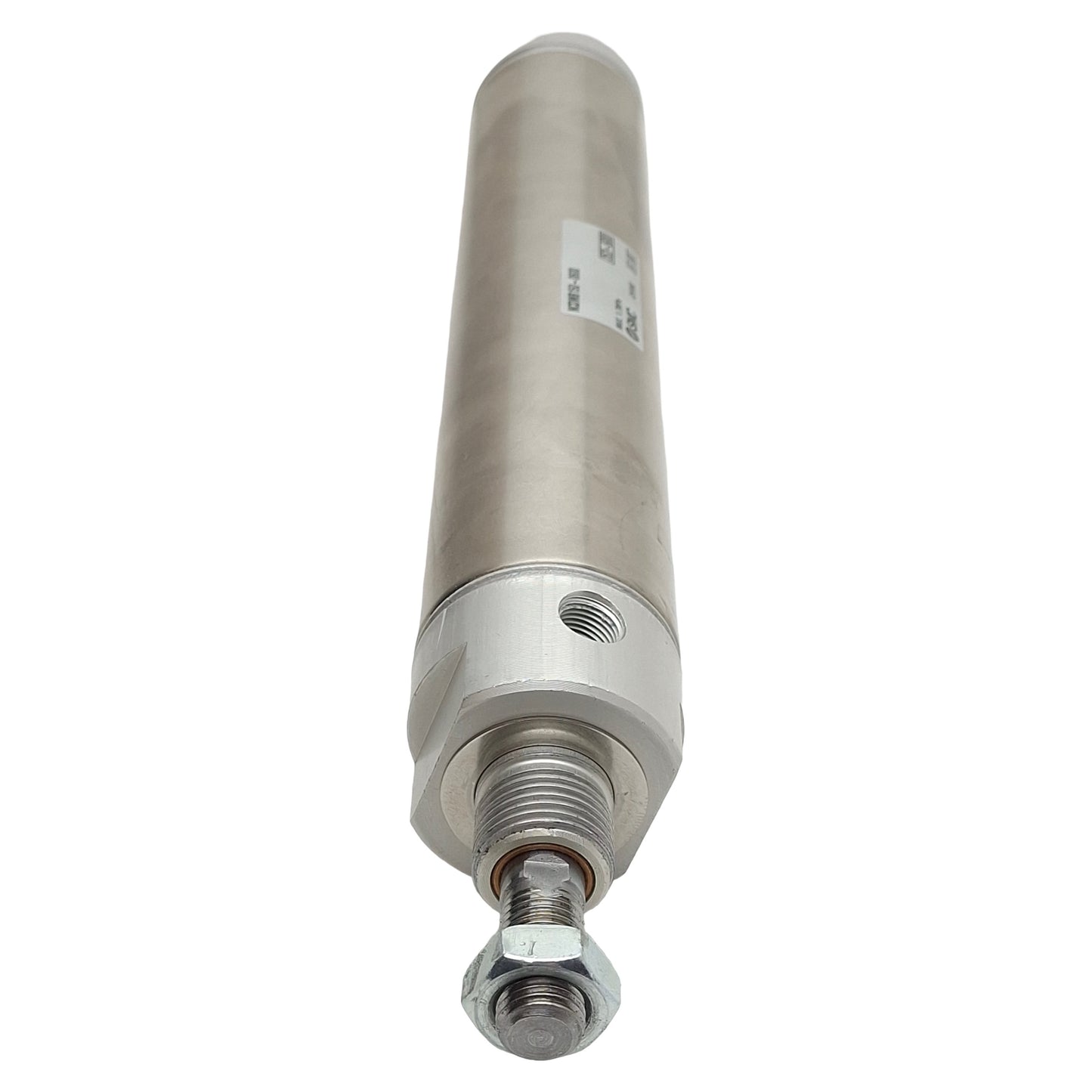 Used SMC NCDMB150-0600 Pneumatic Cylinder ø1-1/2in Bore, 6in Stroke, 1/8in NPT 1.7MPa