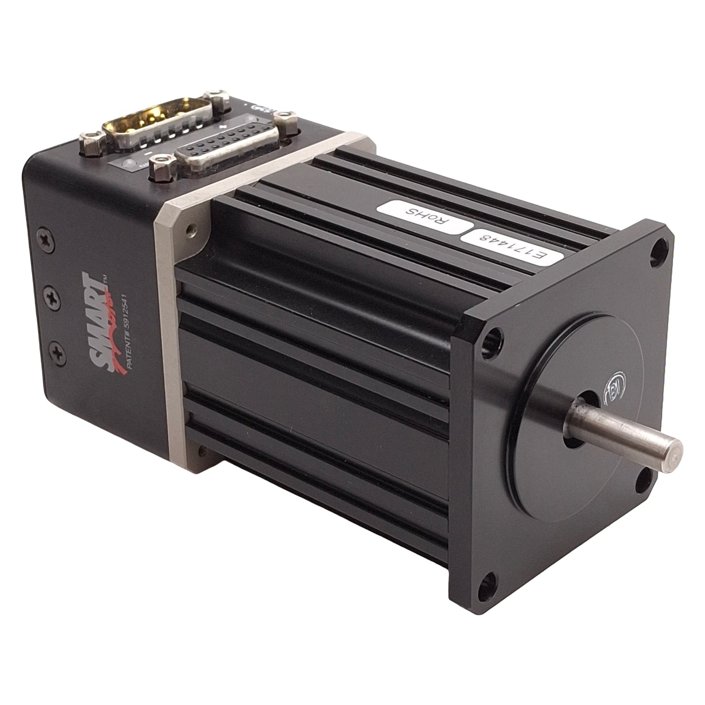 Used Moog Animatics SM2337D SmartMotor Servo Motor, 0.1kW, 48VDC 3.9A, NEMA 23
