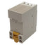 Used Omron S82K-00712 Power Supply, 100-240VAC In, 0.6A 12VDC Out, DIN Rail