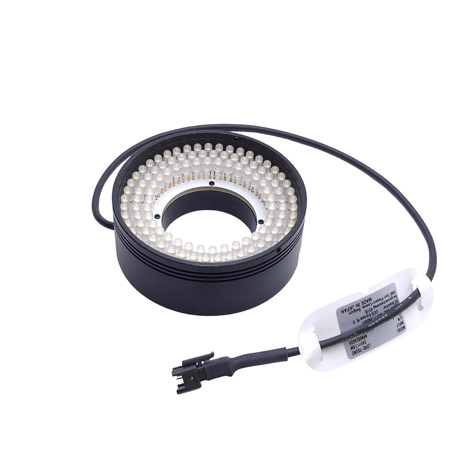 For parts or not working CCS LDR2-70SW2 Machine Vision Ring Light White 70mm OD, 35mm ID *Some Bad LEDs*