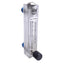 Used King Instruments 75303123C08 Acrylic Flowmeter, 1/2in NPT, 1-5 GPM Water, 125psi