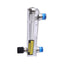 Used King Instruments 75303123C08 Acrylic Flowmeter, 1/2in NPT, 1-5 GPM Water, 125psi