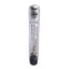 Used King Instruments 75303123C08 Acrylic Flowmeter, 1/2in NPT, 1-5 GPM Water, 125psi