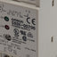 Used Omron S82K-00705 Power Supply, 100-240VAC In, 1.5A 5VDC Out, DIN Rail