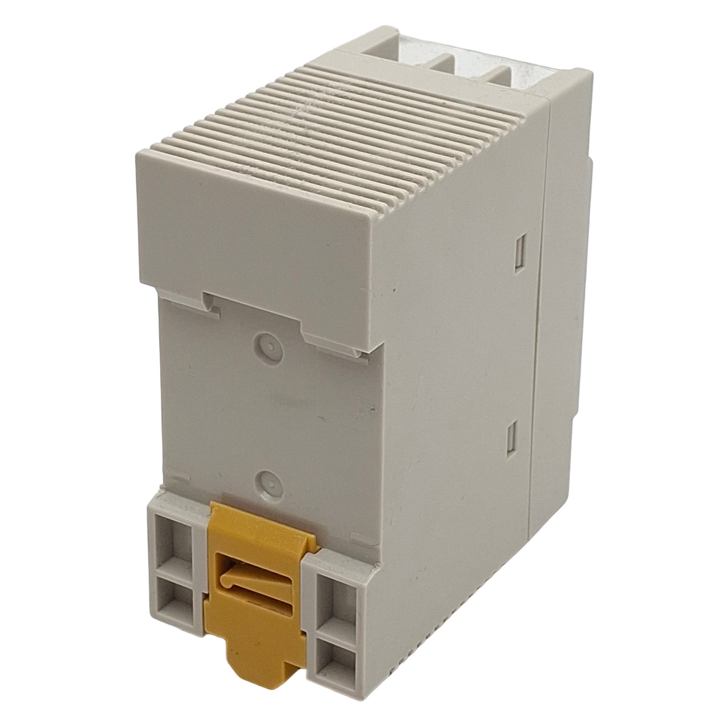 Used Omron S82K-00705 Power Supply, 100-240VAC In, 1.5A 5VDC Out, DIN Rail