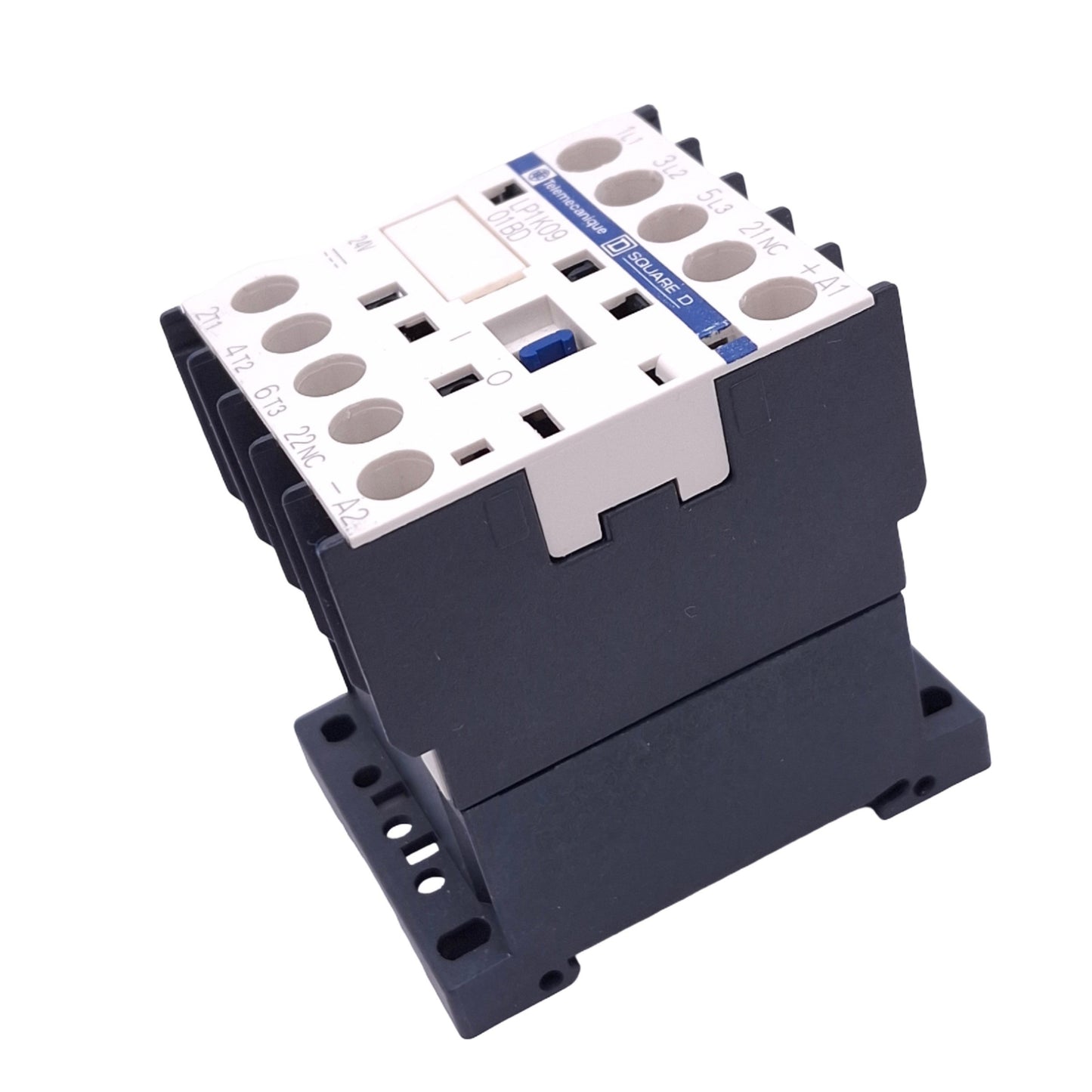 New – Open box Telemecanique LP1K0901BD Contactor, 3-Pole NO, 1NC Aux, 9A 4kW Max, 24VDC Coil