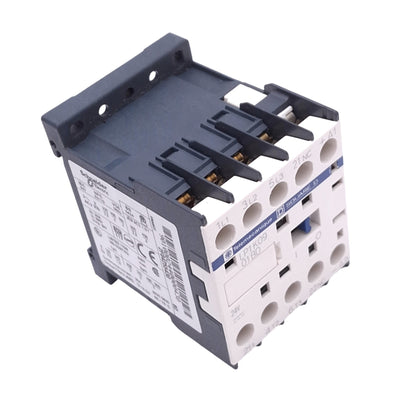 New – Open box Telemecanique LP1K0901BD Contactor, 3-Pole NO, 1NC Aux, 9A 4kW Max, 24VDC Coil