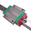 Used Hiwin HGW15 Linear Guideway w/ 15x220mm Rail, 61.4x47x24mm Block, 23.47kN Max