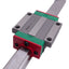 Used Hiwin HGW15 Linear Guideway w/ 15x220mm Rail, 61.4x47x24mm Block, 23.47kN Max