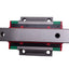 Used Hiwin HGW15 Linear Guideway w/ 15x220mm Rail, 61.4x47x24mm Block, 23.47kN Max