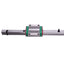 Used Hiwin HGW15 Linear Guideway w/ 15x220mm Rail, 61.4x47x24mm Block, 23.47kN Max