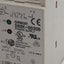 Used Omron S82K-00305 Power Supply, 100-240VAC In, 0.6A 5VDC Out, DIN Rail