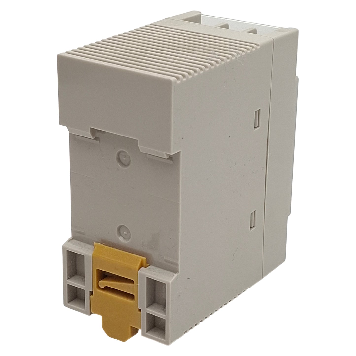Used Omron S82K-00305 Power Supply, 100-240VAC In, 0.6A 5VDC Out, DIN Rail