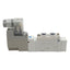 Used SMC SY5120-5DZ-01T-F2 Solenoid Valve, 5/2-Way, 1/8" NPT, 0.15-0.7MPa, 24VDC Coil