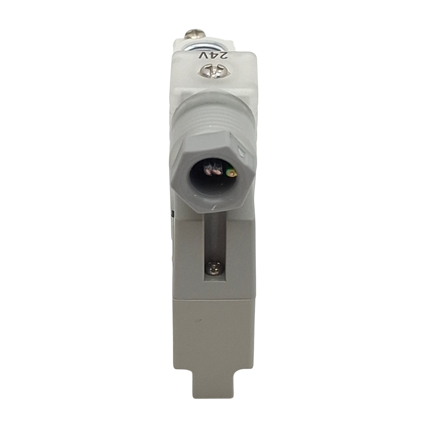 Used SMC SY5120-5DZ-01T-F2 Solenoid Valve, 5/2-Way, 1/8" NPT, 0.15-0.7MPa, 24VDC Coil