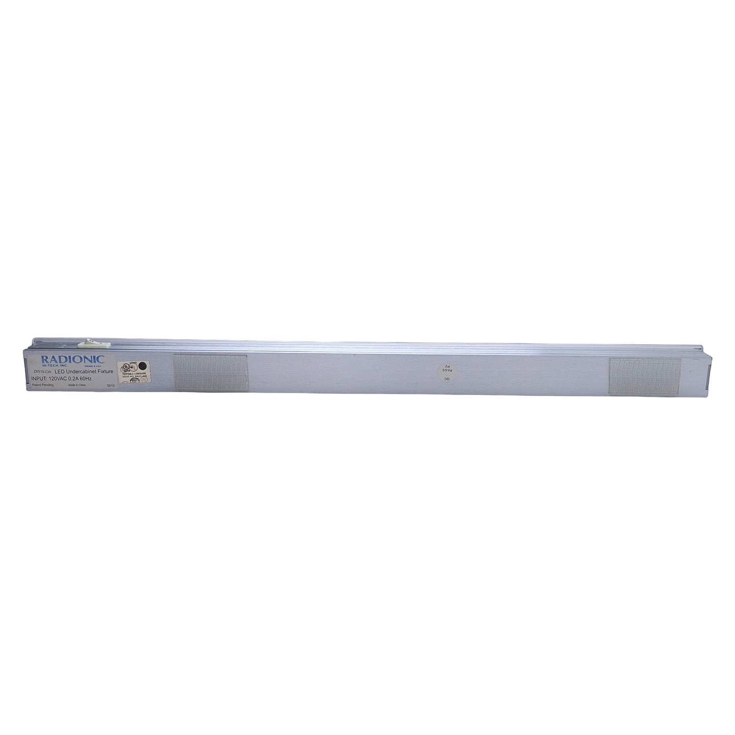 Used Radionic ZX515-CW LED Task Light 120VAC Supply, 0.2A, 564 Lumens, 19" Length
