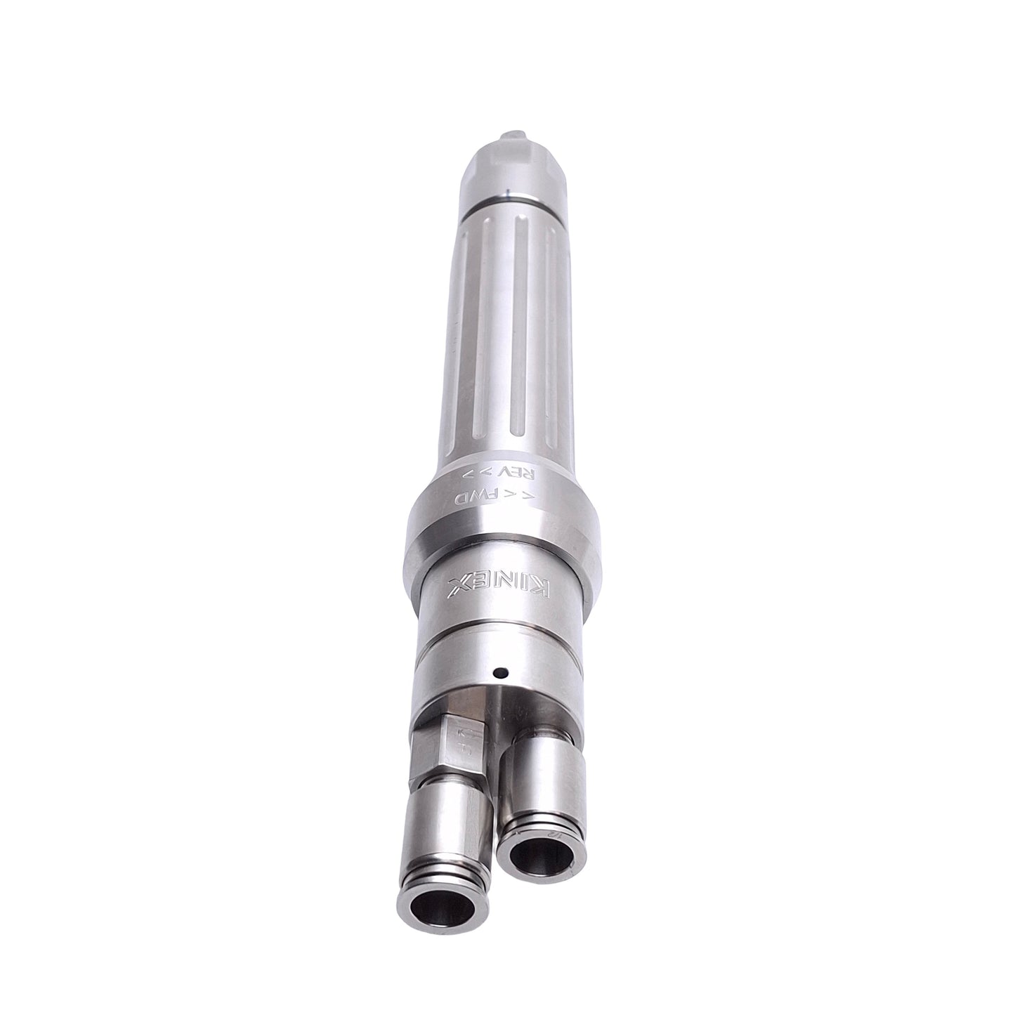 Used Kinex ST Series Manual Bottle Capper 1/2in OD Tube, 3/8in Drive, Stainless Steel