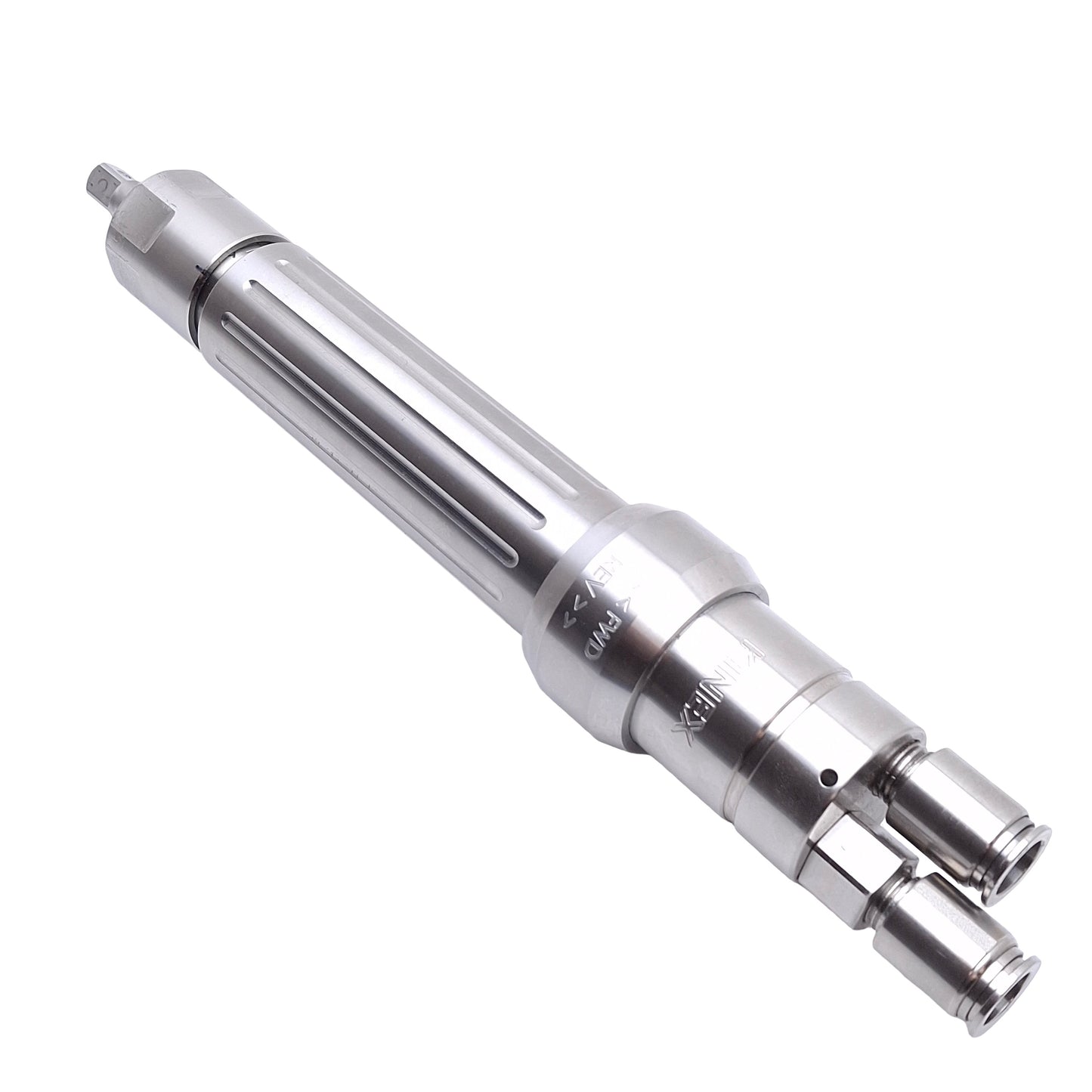 Used Kinex ST Series Manual Bottle Capper 1/2in OD Tube, 3/8in Drive, Stainless Steel