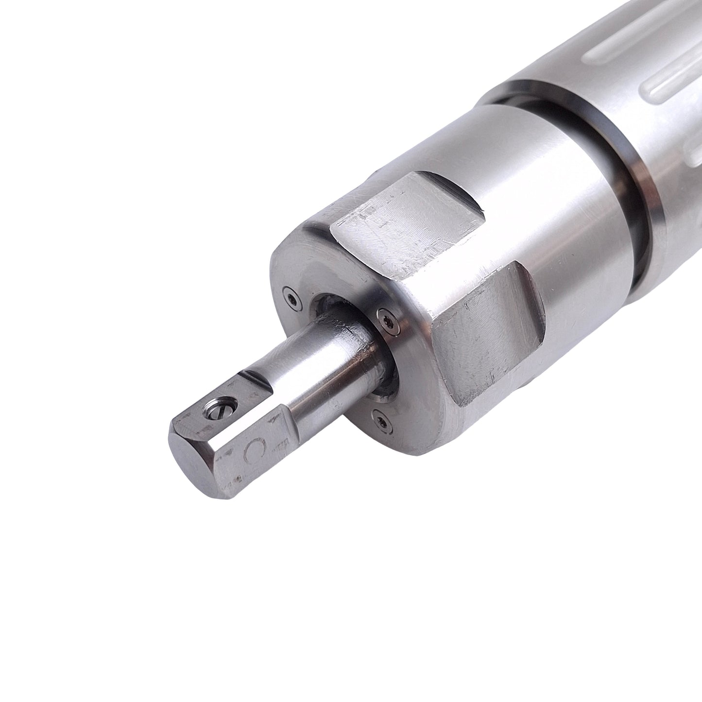 Used Kinex ST Series Manual Bottle Capper 1/2in OD Tube, 3/8in Drive, Stainless Steel