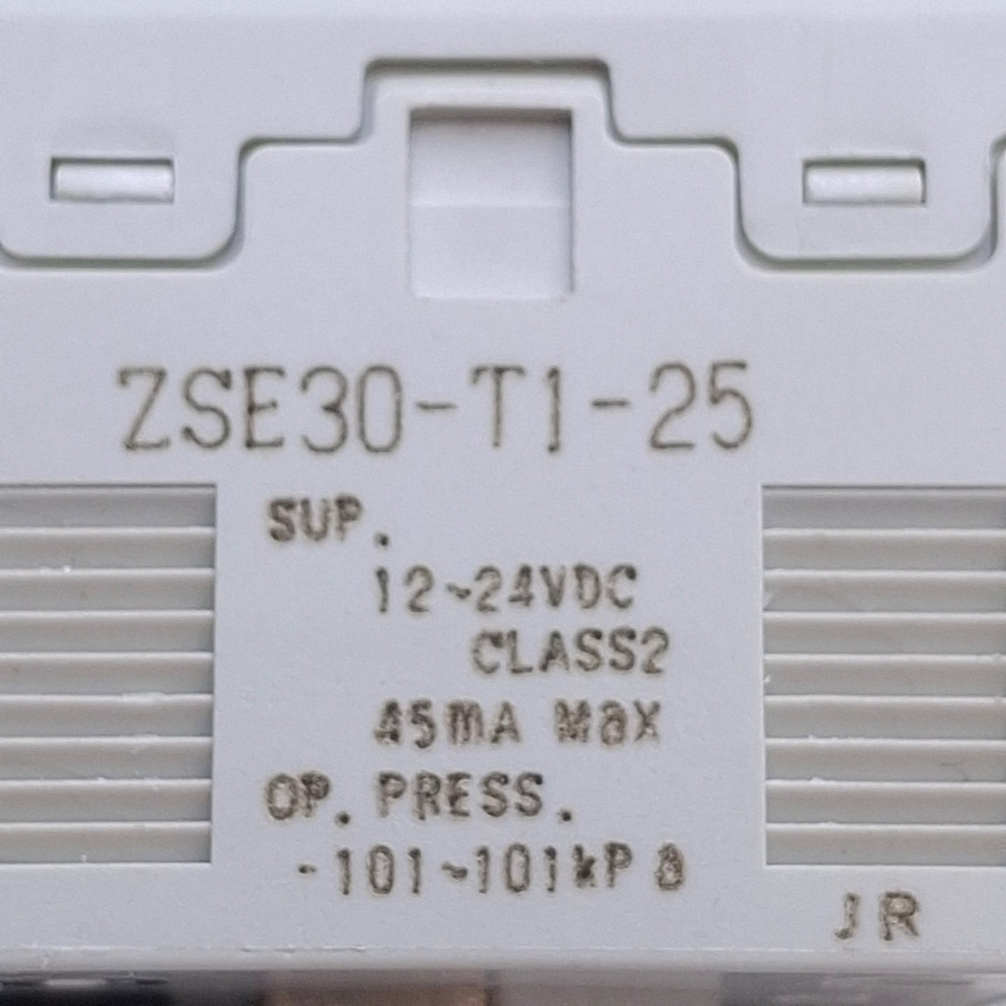 Used SMC ZSE30-T1-25 Digital Vacuum Pressure Switch, -101~101kPa, 1/8in NPT, 12-24VDC
