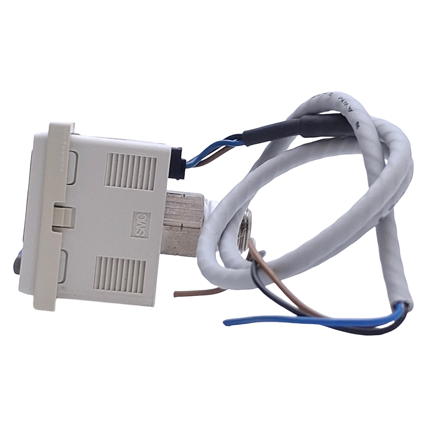 Used SMC ISE30-T1-25 Digital Vacuum Pressure Switch, -0.1~1MPa, 1/8in NPT, 12-24VDC