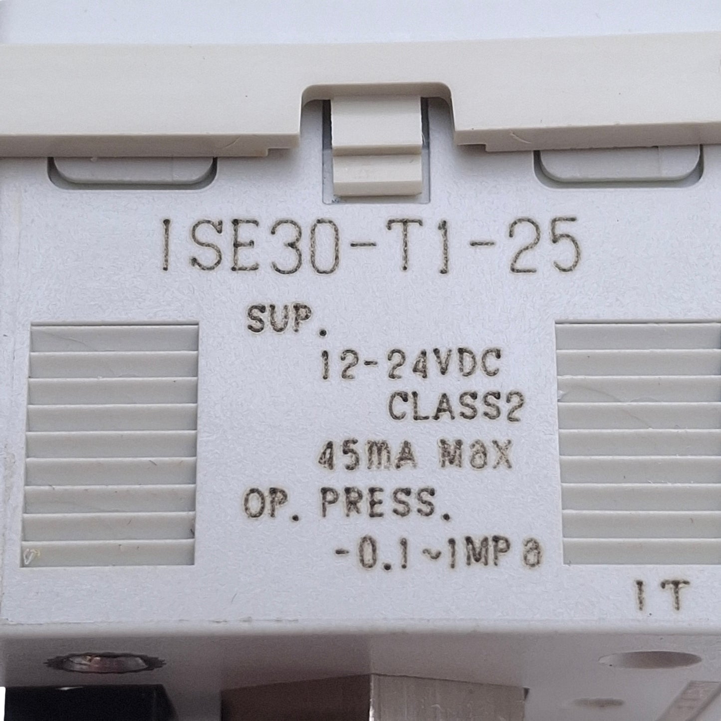 Used SMC ISE30-T1-25 Digital Vacuum Pressure Switch, -0.1~1MPa, 1/8in NPT, 12-24VDC