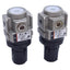 Used Lot of 2 SMC AR10-M5H-Z Pressure Regulator, Supply: 145psi, 7-100psi Set, M5x0.8
