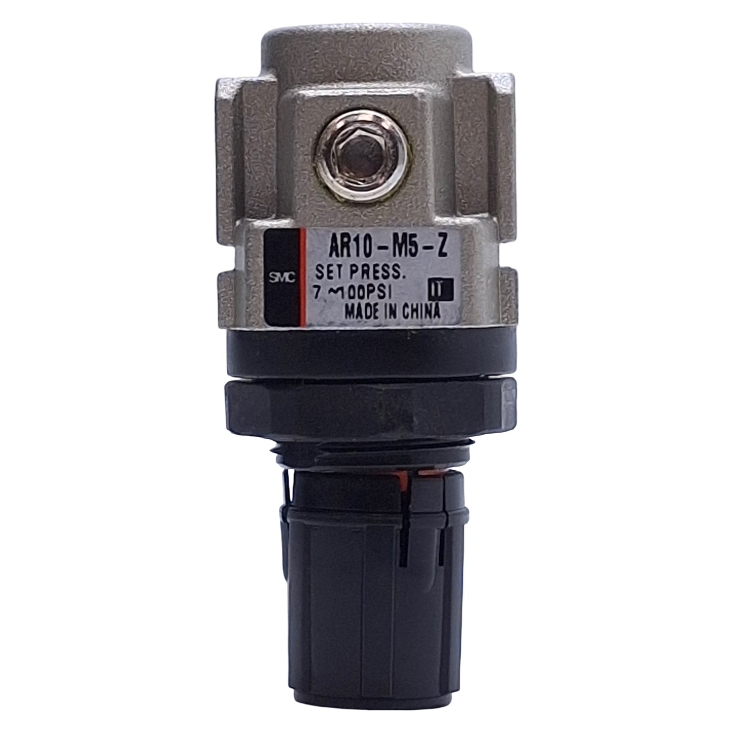 Used Lot of 2 SMC AR10-M5H-Z Pressure Regulator, Supply: 145psi, 7-100psi Set, M5x0.8