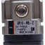 Used Lot of 2 SMC AR10-M5H-Z Pressure Regulator, Supply: 145psi, 7-100psi Set, M5x0.8
