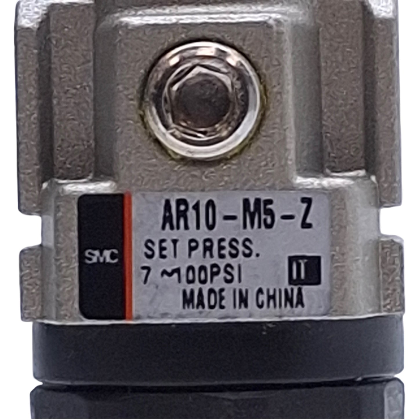 Used Lot of 2 SMC AR10-M5H-Z Pressure Regulator, Supply: 145psi, 7-100psi Set, M5x0.8