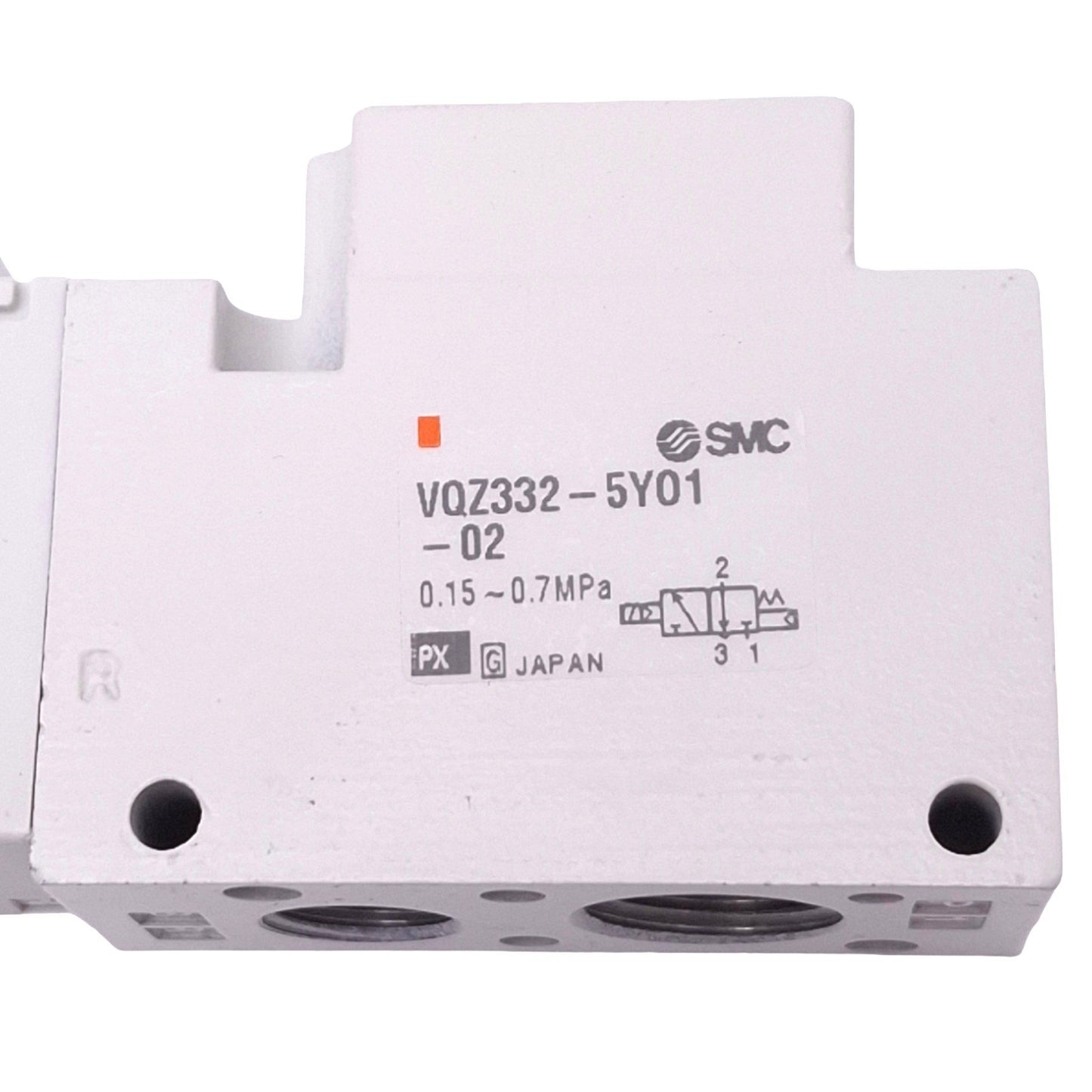 New SMC VQZ332-5YO1-02 Solenoid Valve, 3-Port 2-Position NC, 0.7MPa, 24VDC Coil