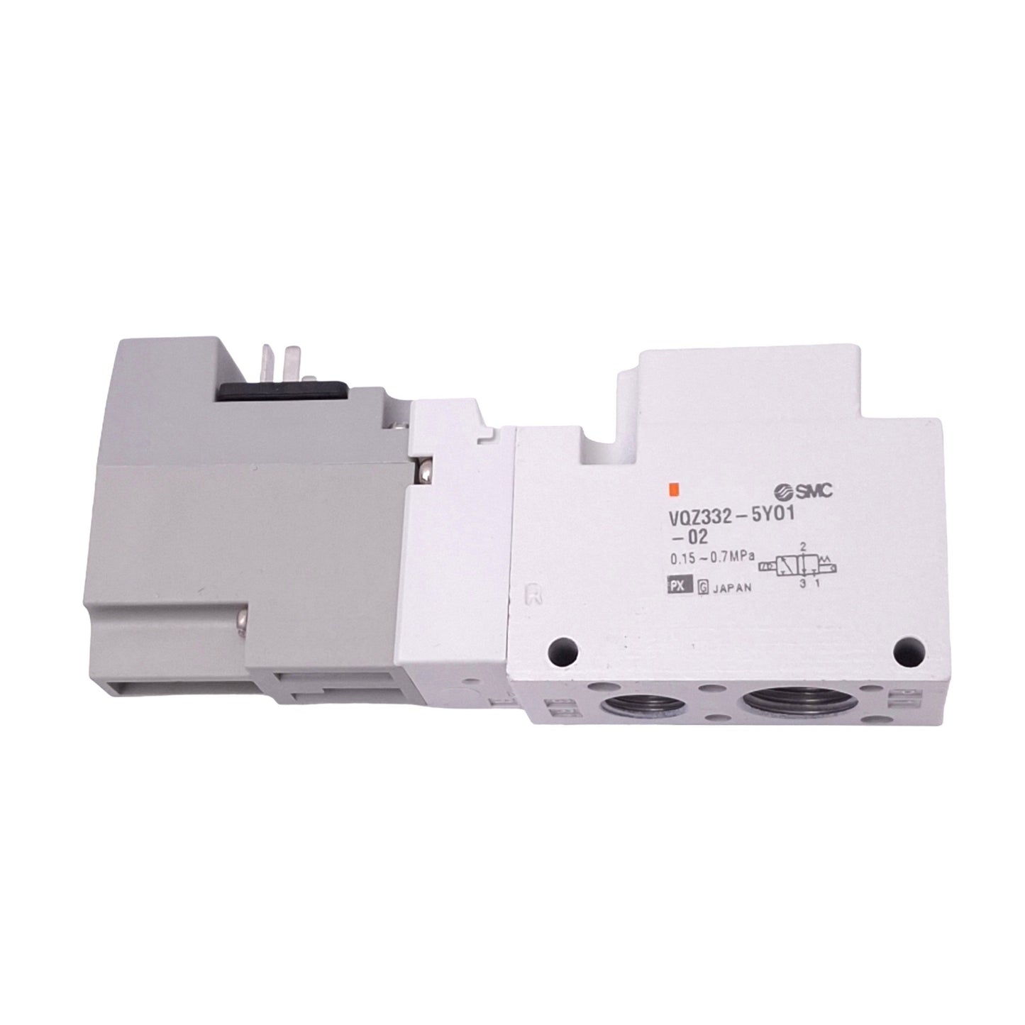 New SMC VQZ332-5YO1-02 Solenoid Valve, 3-Port 2-Position NC, 0.7MPa, 24VDC Coil