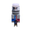 Used Idec ALW29911D-W-24V Pushbutton Switch, White, Extended, Illuminated, 1NO+1NC
