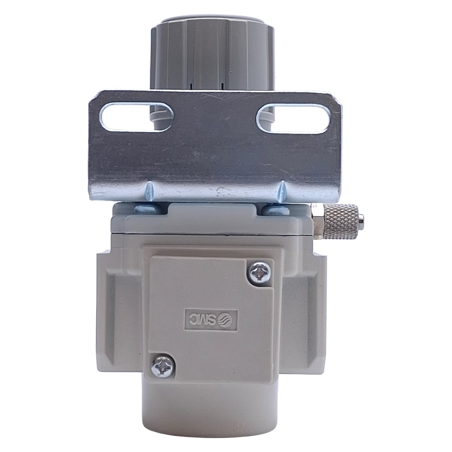 Used SMC 10-AR25-N02BG-Z-B Pneumatic Regulator 0.05-0.85MPa Set, 1.0MPa Max, 1/4" NPT