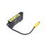 Used Banner D12SN6FPQ Fiber Optic Sensor, Voltage: 10-30VDC, Output: NPN 150mA