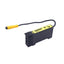 Used Banner D12SN6FPQ Fiber Optic Sensor, Voltage: 10-30VDC, Output: NPN 150mA