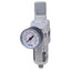 Used SMC AW20-N02-CZ-B Filter/Regulator, 1/4" NPT, 7-125psi, With 0-160psi Gauge