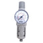 Used SMC AW20-N02-CZ-B Filter/Regulator, 1/4" NPT, 7-125psi, With 0-160psi Gauge