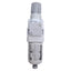 Used SMC AW20-N02-CZ-B Filter/Regulator, 1/4" NPT, 7-125psi, With 0-160psi Gauge