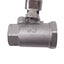 Used Apollo 76-103-27 Stainless Steel Manual Ball Valve, 1/2in NPT, 2000psi CWP