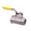 Used Apollo 76-103-27 Stainless Steel Manual Ball Valve, 1/2in NPT, 2000psi CWP