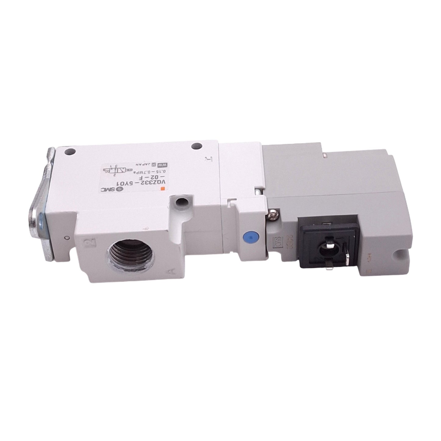Used SMC VQZ332-5YO1-02-F Solenoid Valve, 3-Port 2-Position NC, 0.7MPa, 24VDC Coil