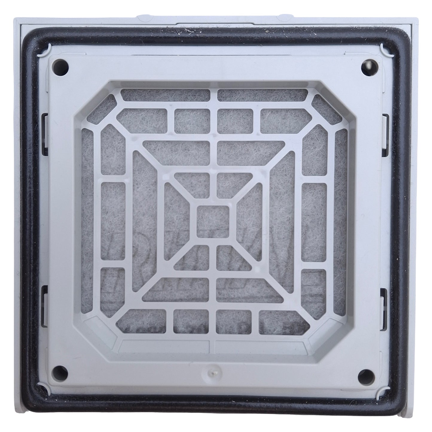 Used Rittal SK 3237.200 Standard Enclosure Outlet Filter Vent Cover 116.5mm x 116.5mm
