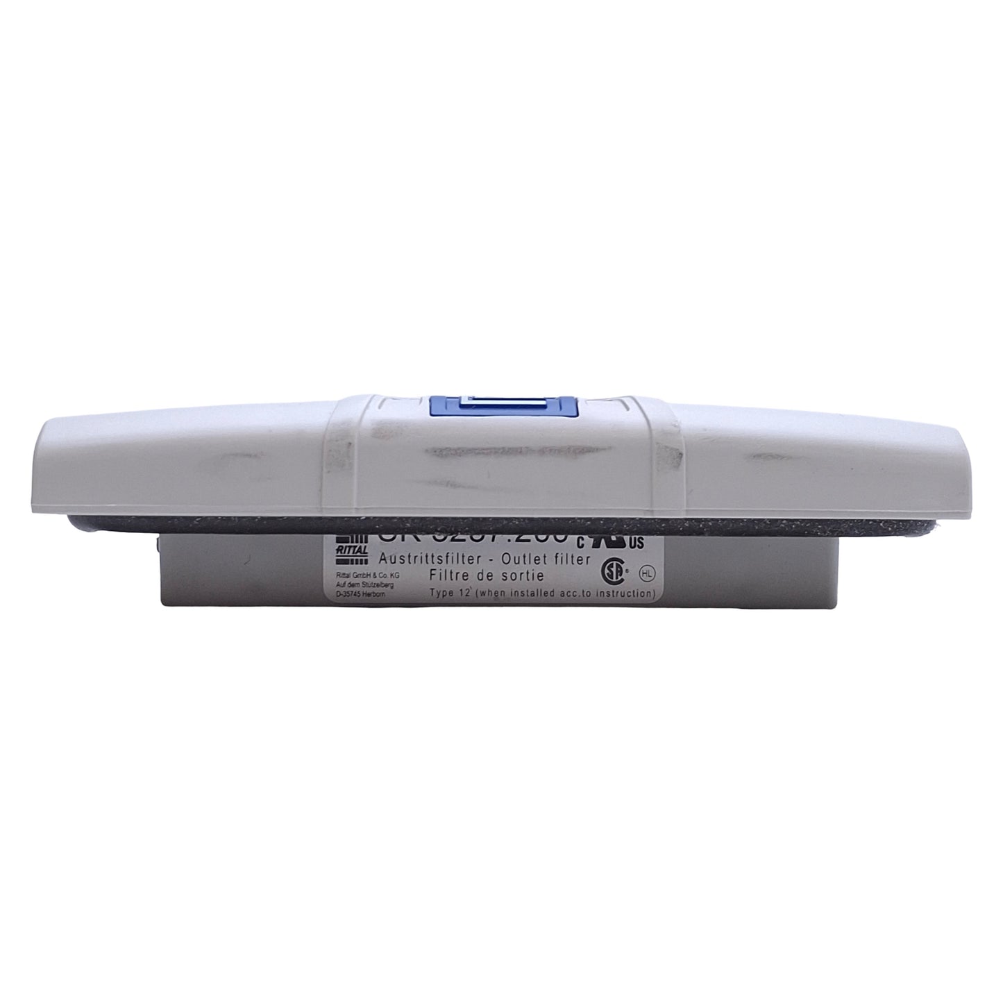 Used Rittal SK 3237.200 Standard Enclosure Outlet Filter Vent Cover 116.5mm x 116.5mm
