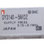 Used SMC SY3140-5MOZ Solenoid Valve 2-Position 5-Port, 0.7MPa Max, 24VDC Coil